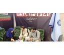 بازدید معاون پژوهشی بنیاد ابن‌سینای روسیه از غرفه نشر الکترونیک «سمت»